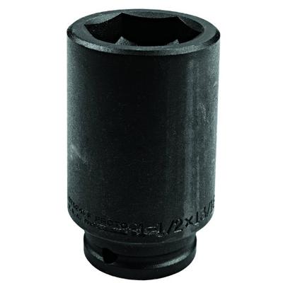 Stanley Proto J07524-LS 3/4-Inch Drive Budd Wheel Deep Length Impact Socket, 1-1/2-Inch, 6 Point