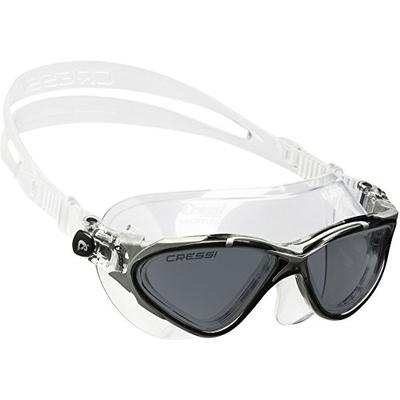 Cressi Planet, clear-black/silver, tinted lens