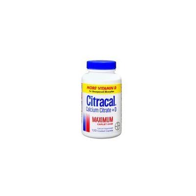 Citracal Maximum Dose Calcium Citrate Plus D3 -- 120 Caplets