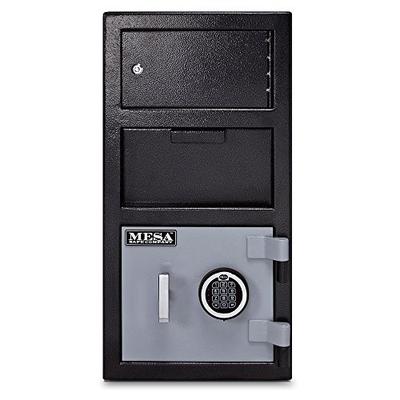 Mesa Safe MESA MFL2014E-OLK All Steel Depository Safe with Outer Locker, with Electronic Lock, 1.5-C