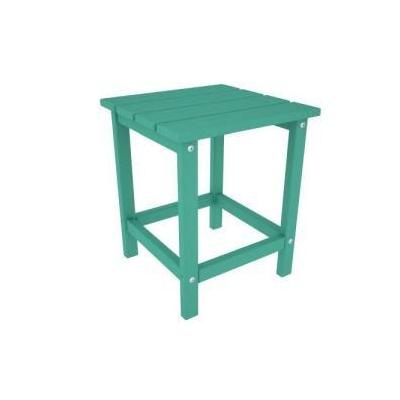 Brookstone Long Island 15" Square Adirondack-Style Side Table, Aruba