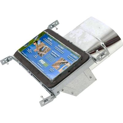 Speedi-Boot SBH-4126 WS 4-Inch Width by 12-Inch Length to 6-Inch Diameter WalLength Stack OvaLength