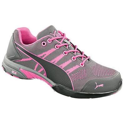 PUMA Women's Celerity Knit SD Steel Toe Work Sneaker (7 B(M) US, Pink)