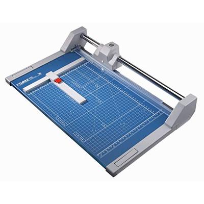 Dahle 550 Professional Rolling Trimmer, 14-1/8" Cut Length, 20 Sheet Capacity, Self-Sharpening, Auto