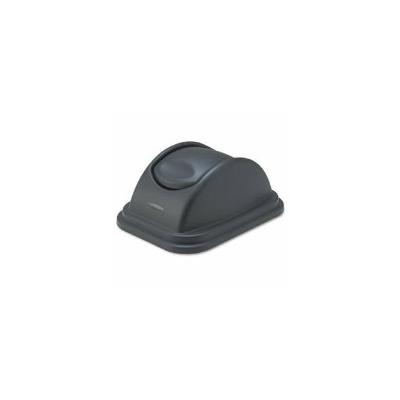 Rubbermaid 3067 Untouchable Lid for 2957 Wastebasket, Black (RCP 3067 BLA)
